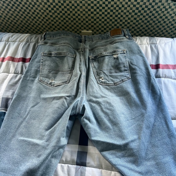 AE slightly used ladies stretch jeans size 14S from  a smoke-free home - Picture 7 of 8